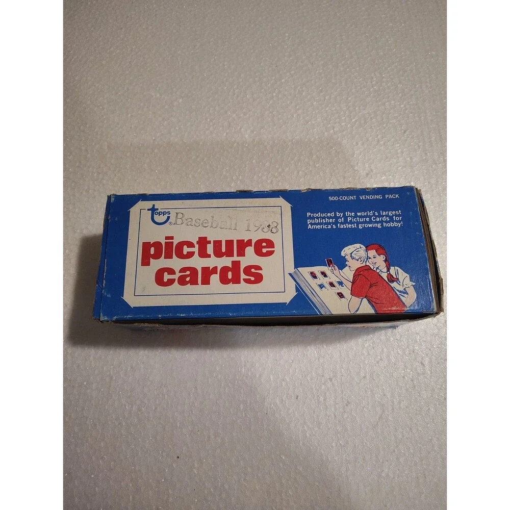 1988 Topps Baseball Picture Cards Vending Pack 500 Count